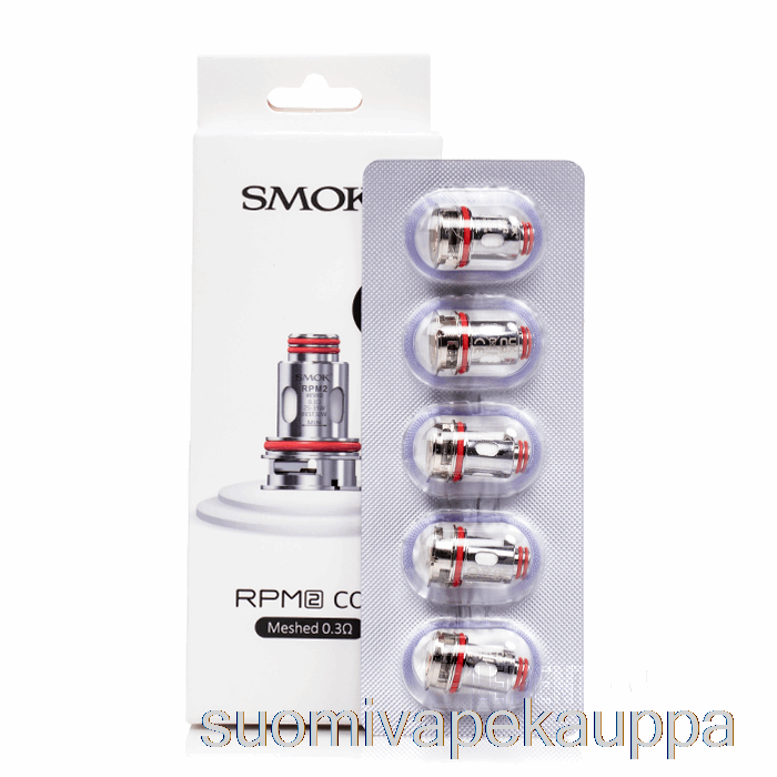 Vape Netistä Smok Rpm 2 Vaihtokelaa 0,3 Ohm Rpm 2 Mesh Kelaa